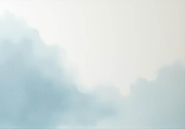 Vista astratta di un dipinto minimalista con colori tenui