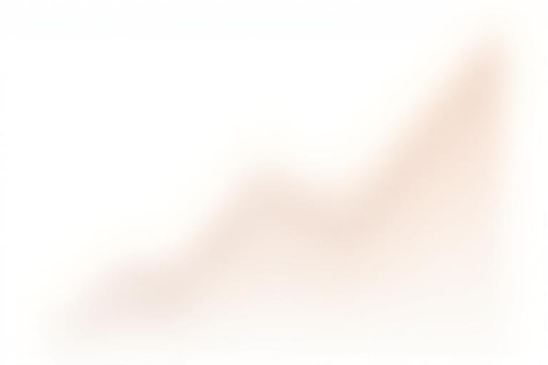 Grafico stilizzato che mostra le tendenze di crescita del mercato dell'arte globale nel tempo.